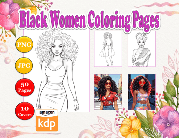 Black Girl Coloring Pages - Magic Black