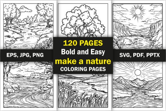 Bold Easy Make a Nature Coloring Pages: A Practical Guide for Creators and Entrepreneurs