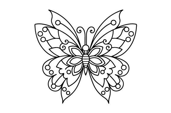 Butterfly Coloring Pages for Kids & Butterfly Mandala Coloring Book: A Smart KDP Interior Choice