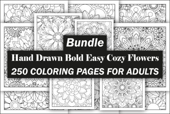 Hand Drawn Bold Easy Cozy Flowers