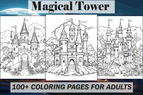 Magical Tower Coloring Pages - KDP: A Strategic Creative Asset for Today’s Digital Publishing Ecosystem